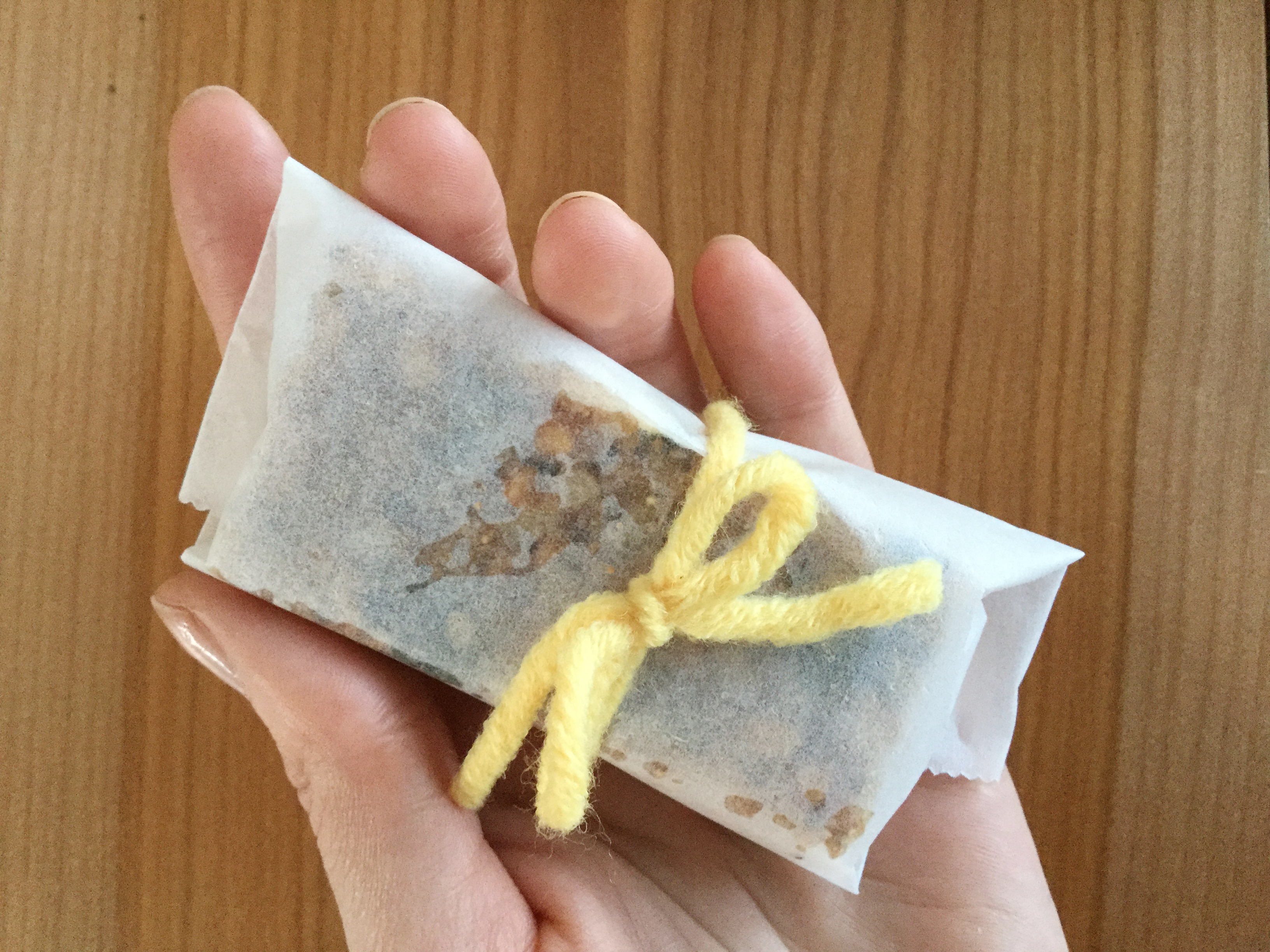 Verpackt und zum Verzehr bereit.