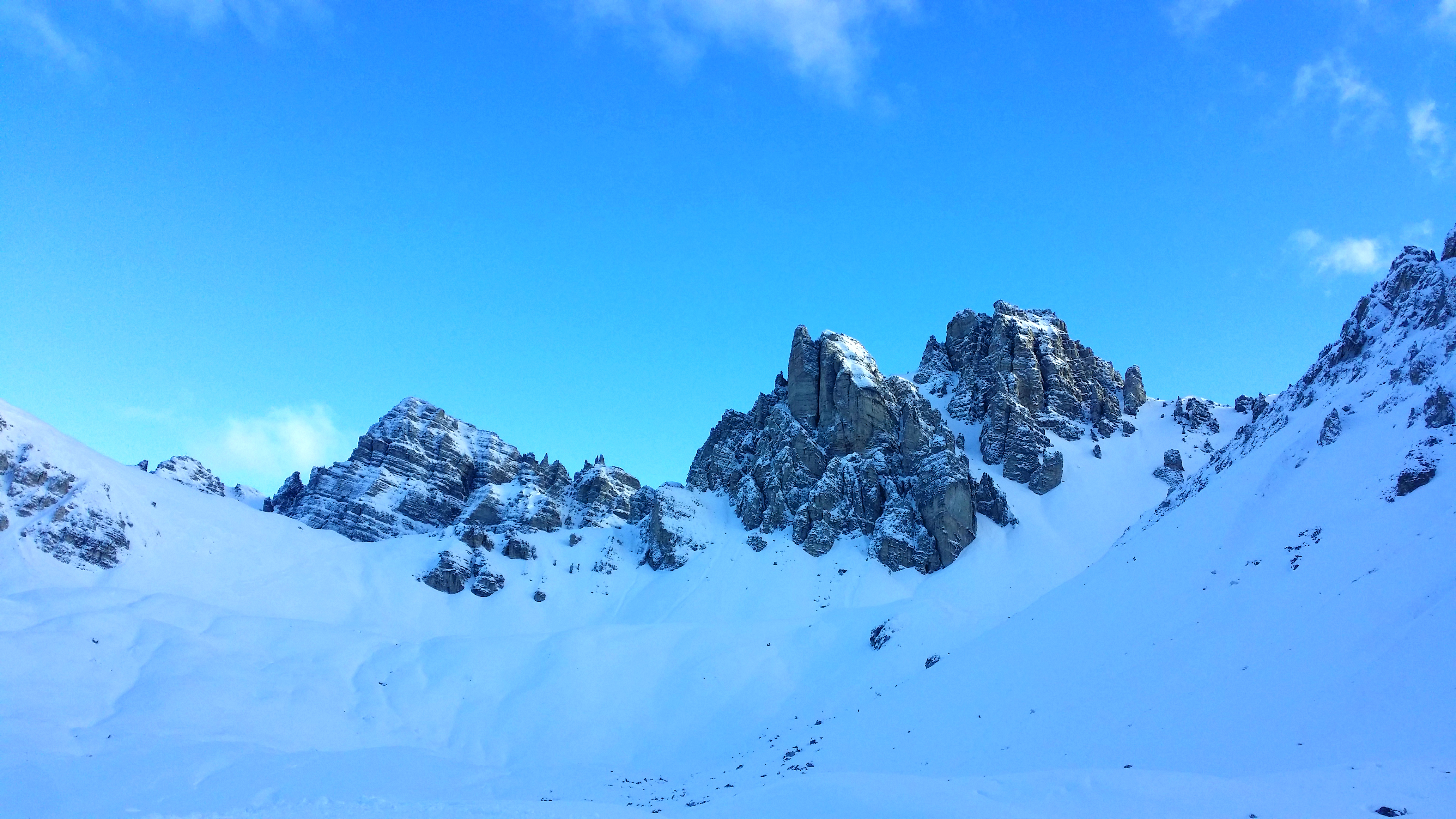 Ampferstein 2556 m und Marchreisenspitze 2620 m
